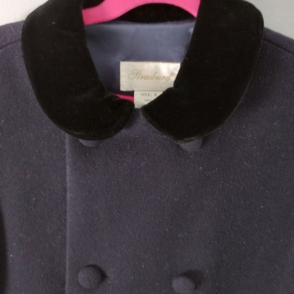 Strasburg Girls' Wool Coat Size 8 - Picture 5 of 11